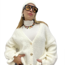 cardigan con bottoni holiday